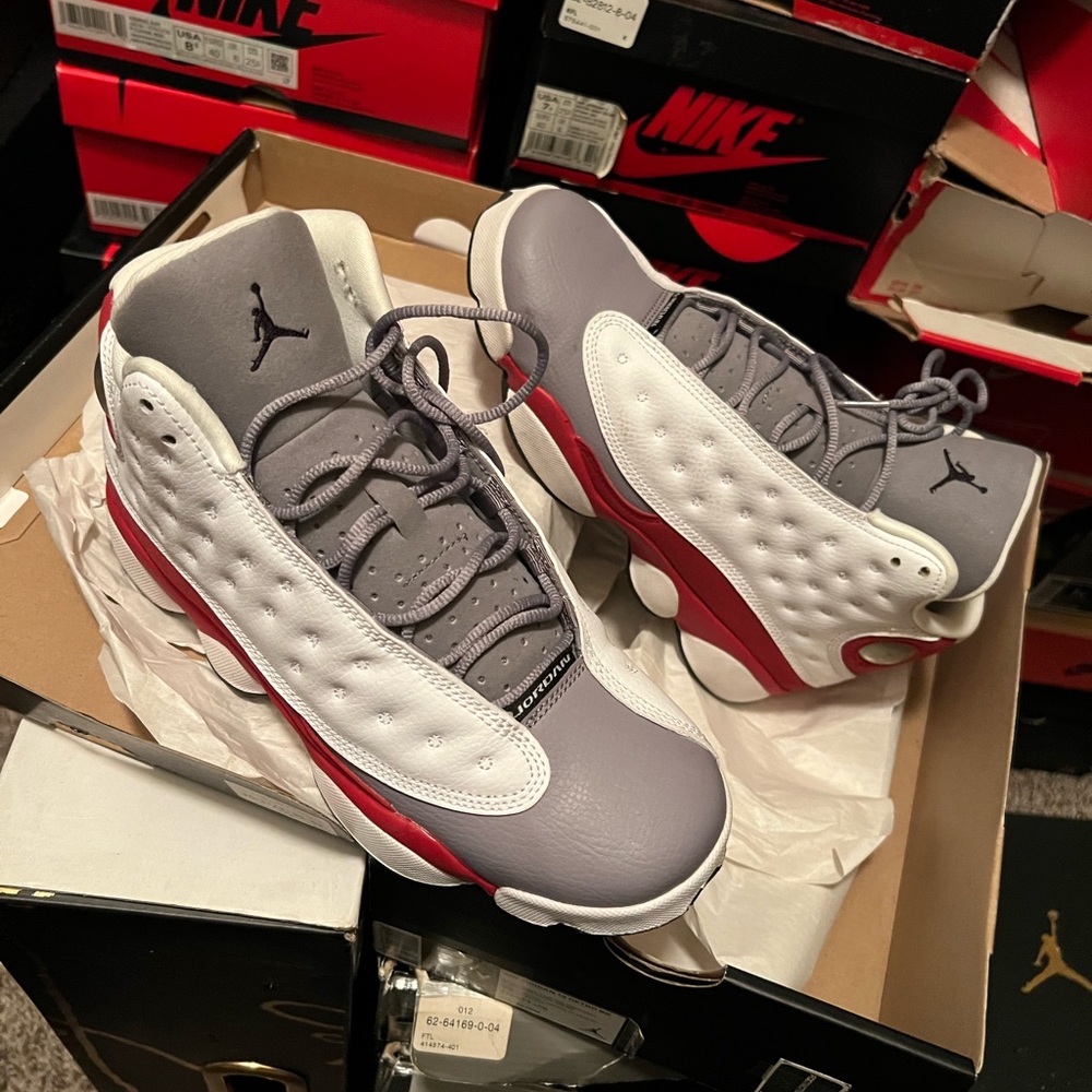 COPY - Jordan 13 retro white/black true red cmnt grey